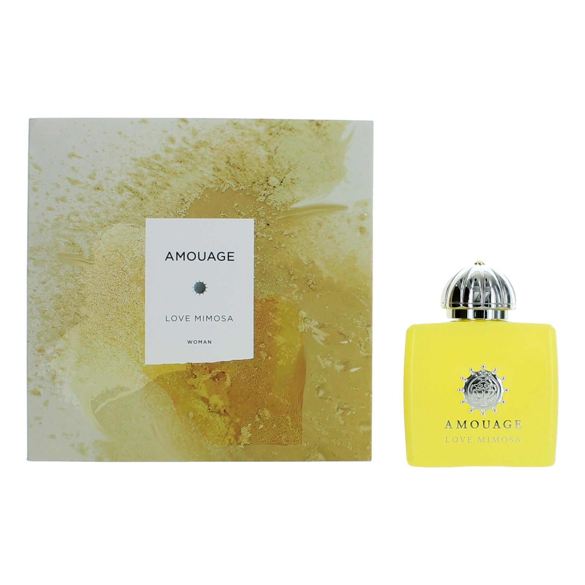 Bottle of Love Mimosa by Amouage, 3.4 oz Eau De Parfum Spray for Women New